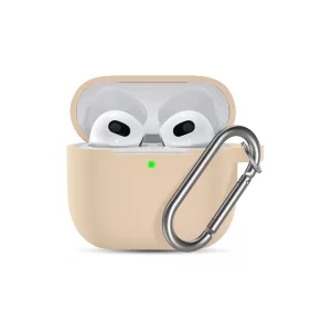 Чехол Screen Geeks Silicone Bumper For AirPods 3 [Pink-Sand]